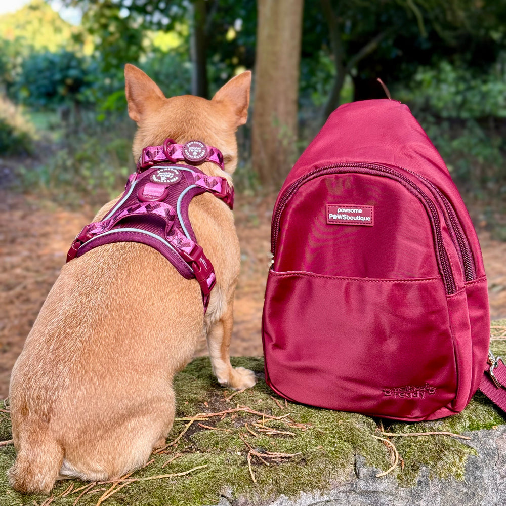 Sling Backpack - Walkies Ready® Ruby Red