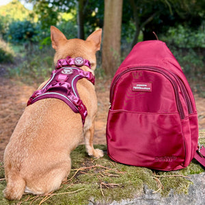 Sling Backpack - Walkies Ready® Ruby Red