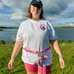 Handsfree Lead - Walkies Ready® Raspberry Pink