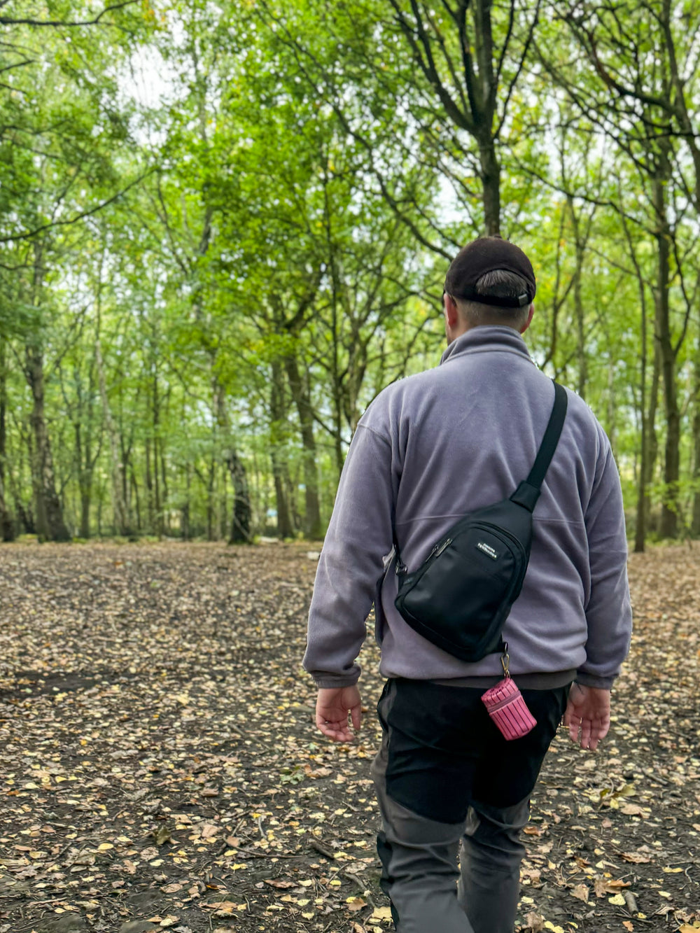 Sling Backpack - Walkies Ready® Black
