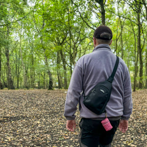 Sling Backpack - Walkies Ready® Black