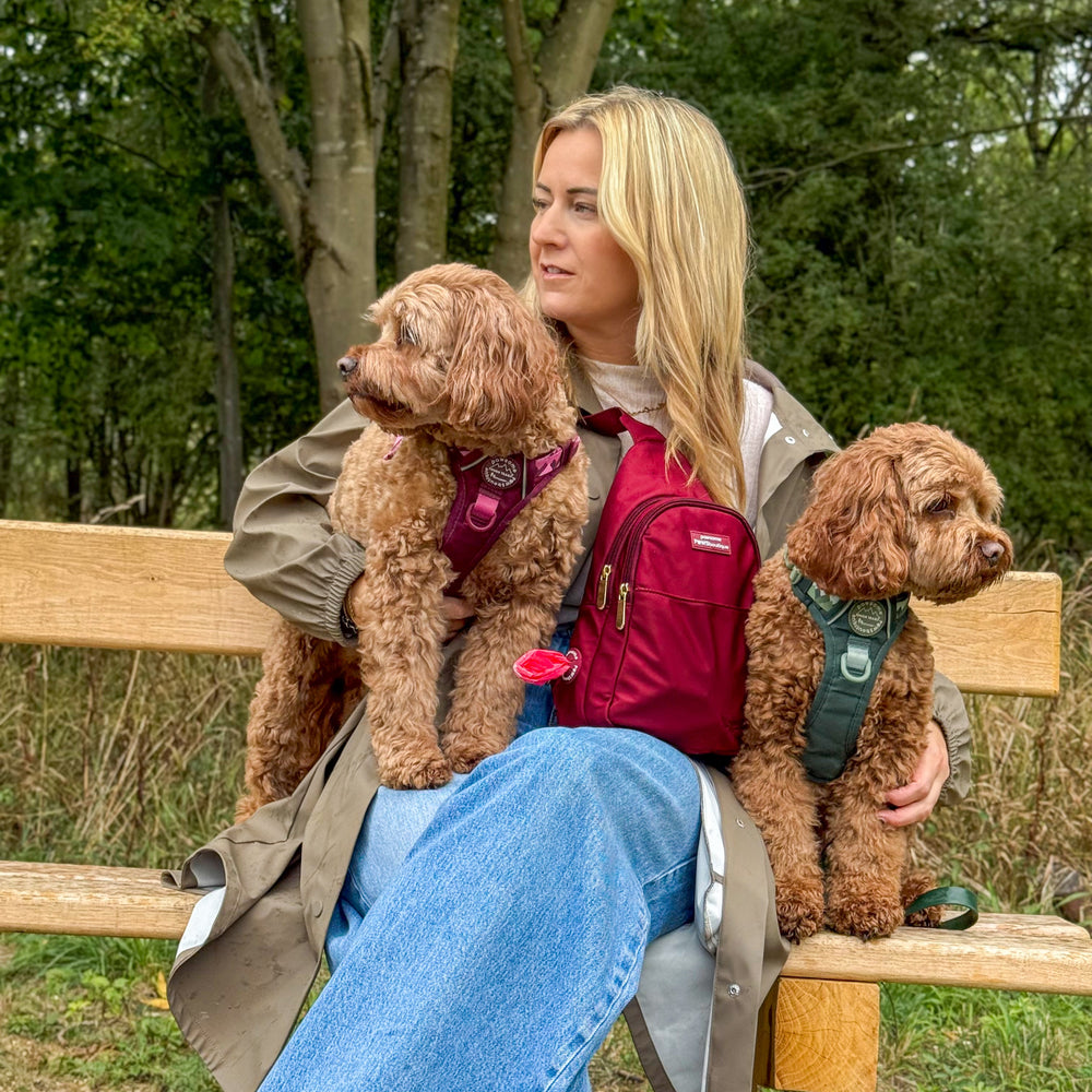 Sling Backpack - Walkies Ready® Ruby Red