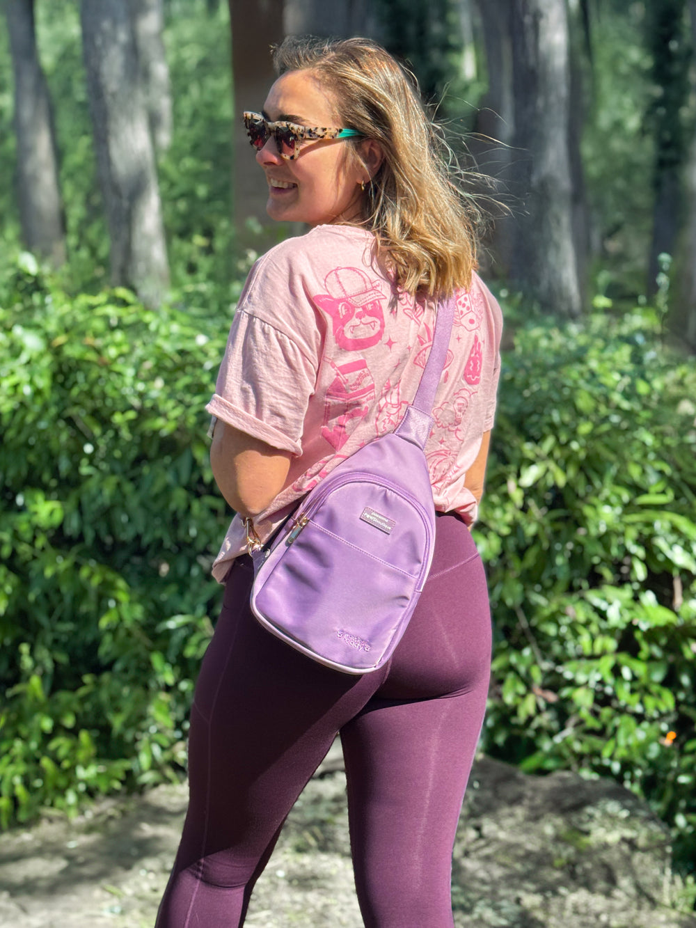 Sling Backpack - Walkies Ready® Lilac