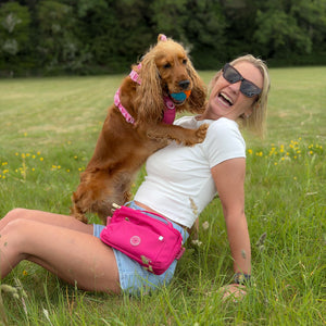 All In One Bumbag - Raspberry Pink