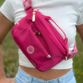 All In One Bumbag - Raspberry Pink