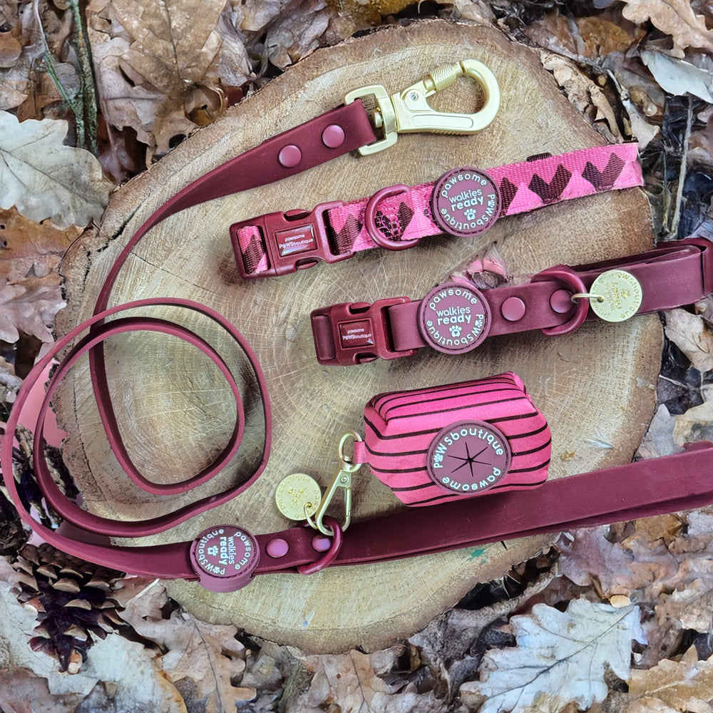 4ft Waterproof Lead - Walkies Ready® Mulberry