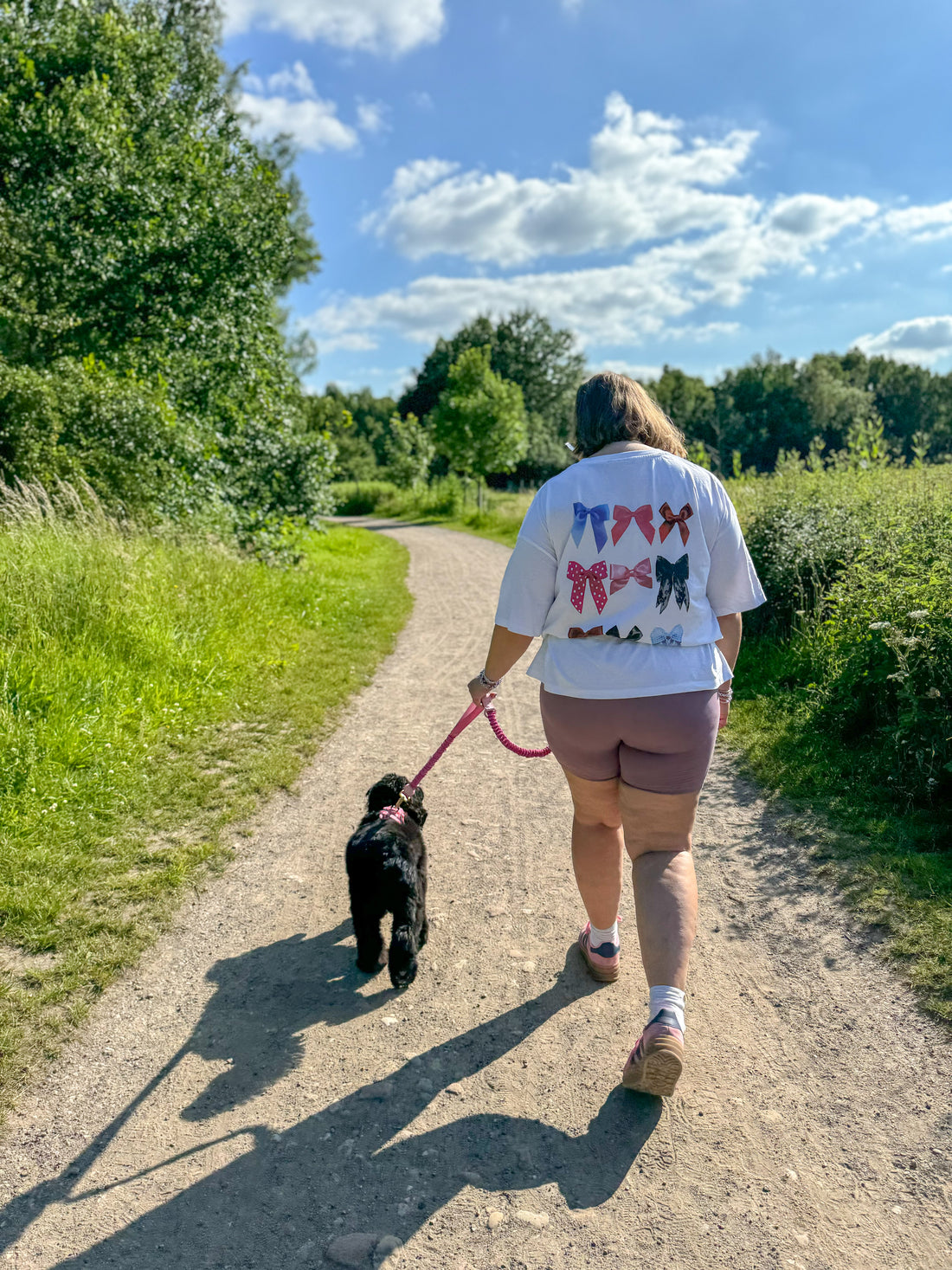 Handsfree Lead - Walkies Ready® Raspberry Pink