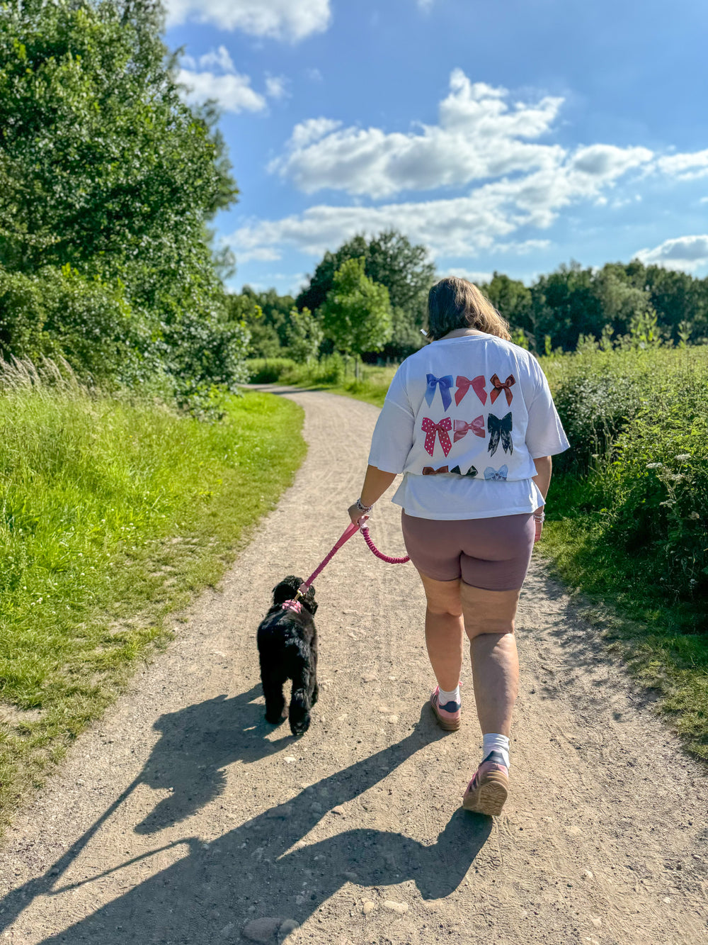 Handsfree Lead - Walkies Ready® Raspberry Pink