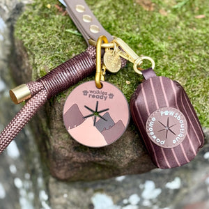 Pawsome Poop Pocket - Walkies Ready® - Chocolate Brown