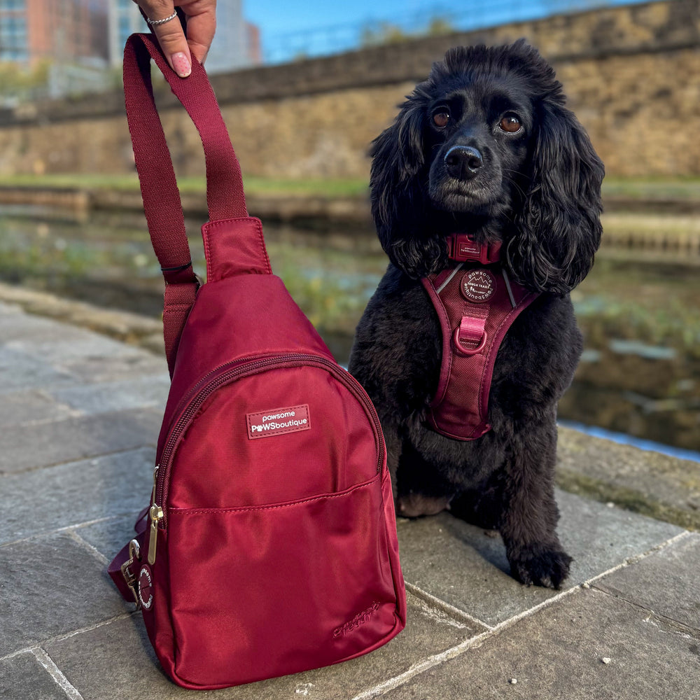 Sling Backpack - Walkies Ready® Ruby Red