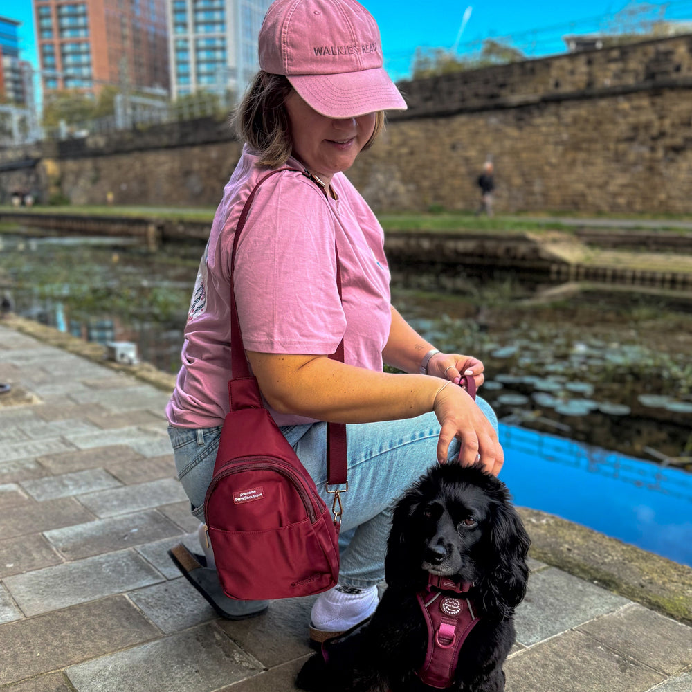 Sling Backpack - Walkies Ready® Ruby Red