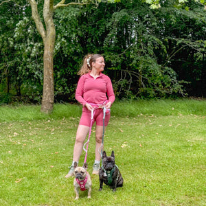 Handsfree Lead - Walkies Ready® Raspberry Pink