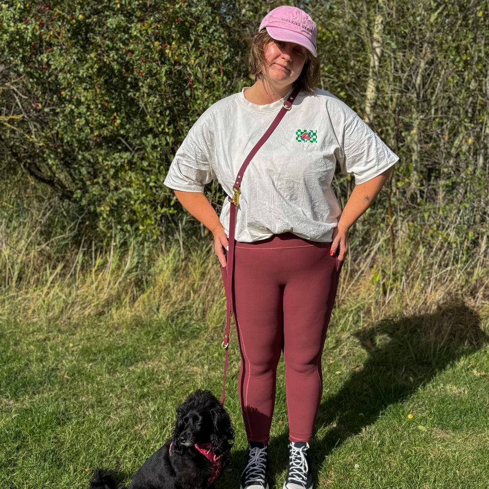 Double Ended Lead - Walkies Ready® Mulberry