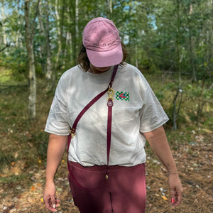 Double Ended Lead - Walkies Ready® Mulberry