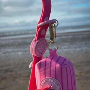 Poo Bag Holder - Walkies Ready® Raspberry Pink