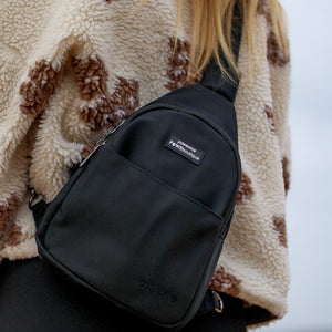 Sling Backpack - Walkies Ready® Black