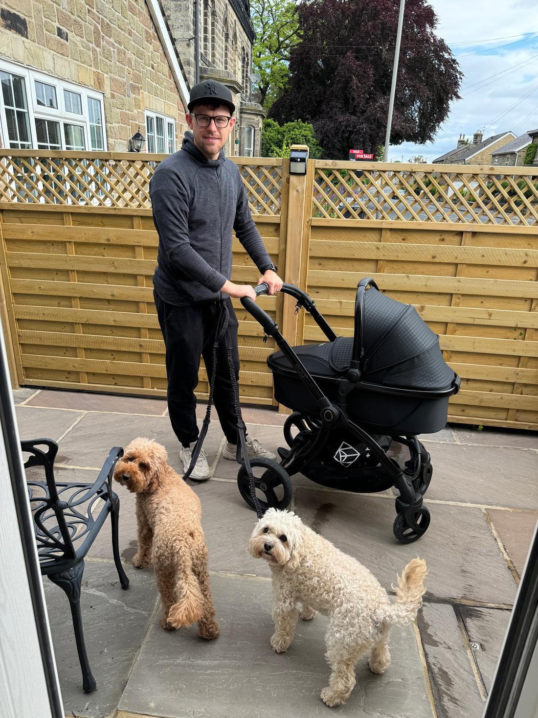 Handsfree Lead - Walkies Ready® Black