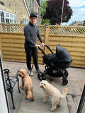 Handsfree Lead - Walkies Ready® Black