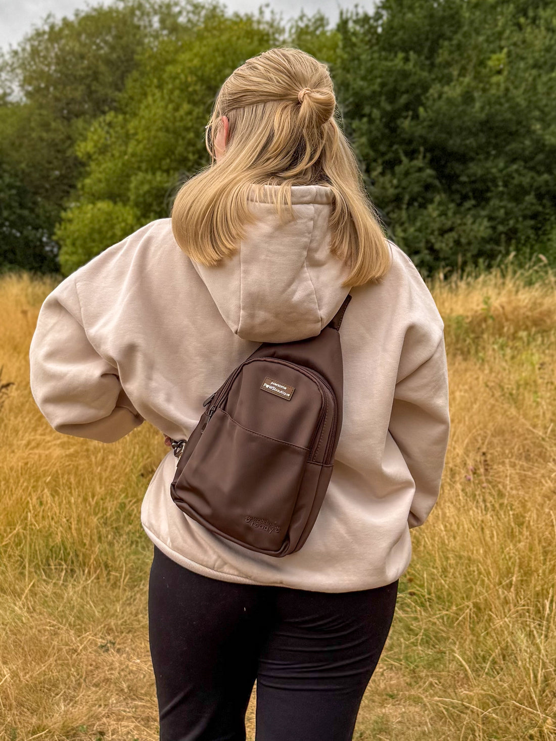 Sling Backpack - Walkies Ready® Brown