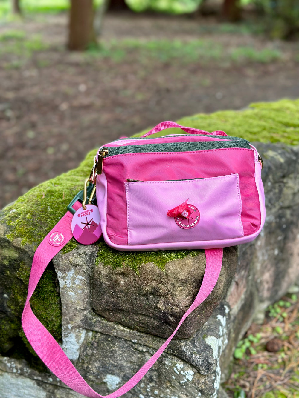 Pawsome Poop Pocket - Walkies Ready®- Raspberry Pink