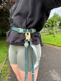 Handsfree Lead - Walkies Ready® Forest Green