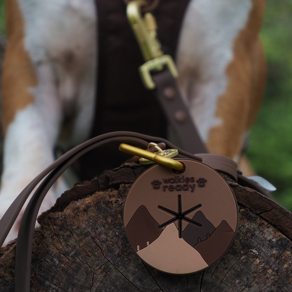 Pawsome Poop Pocket - Walkies Ready® - Chocolate Brown