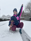 Mulberry Leggings & Charcoal/Pink Fleece Bundle