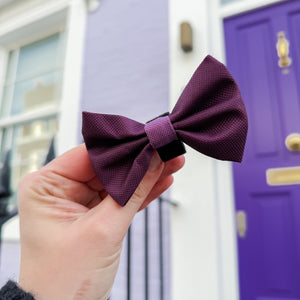 Bow Tie - Walkies Ready® - Plum