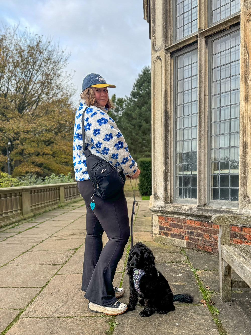 Sling Backpack - Walkies Ready® Black