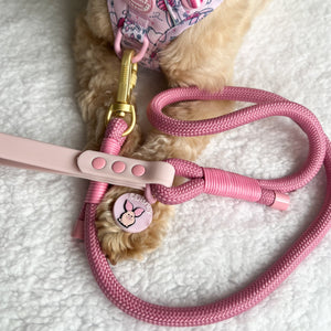 Disney© 4ft Rope Lead - Piglet - Pink