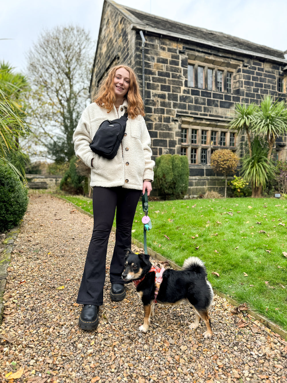 Sling Backpack - Walkies Ready® Black