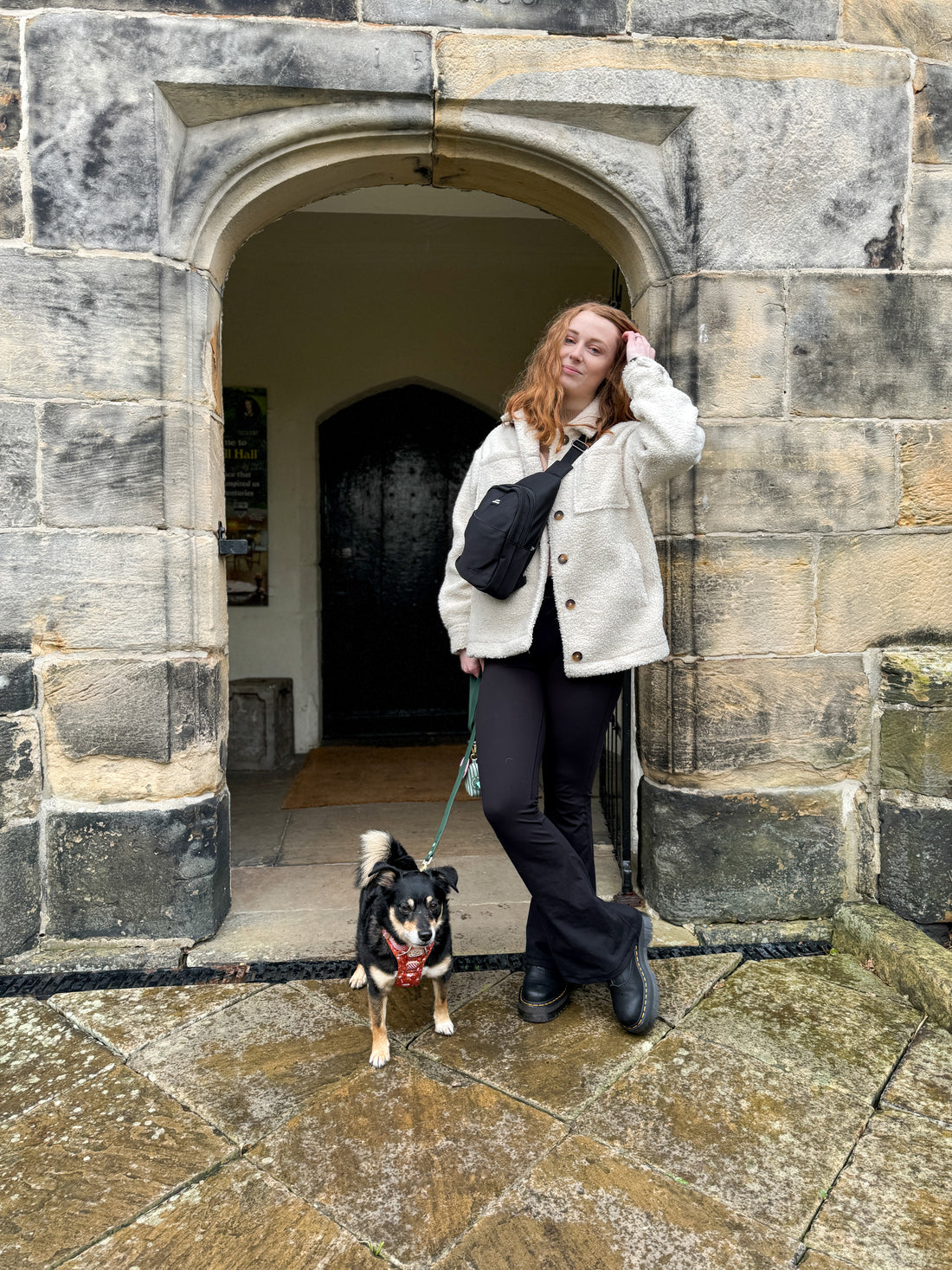 Sling Backpack - Walkies Ready® Black