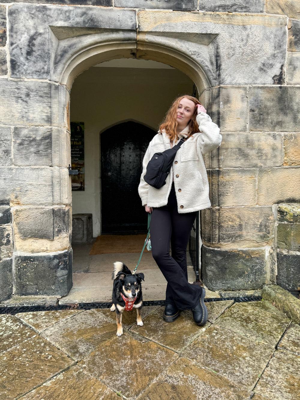 Sling Backpack - Walkies Ready® Black