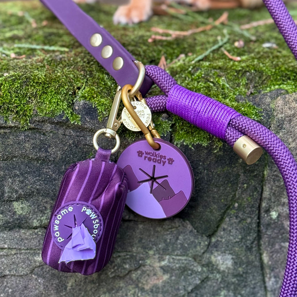 Pawsome Poop Pocket - Walkies Ready® - Plum