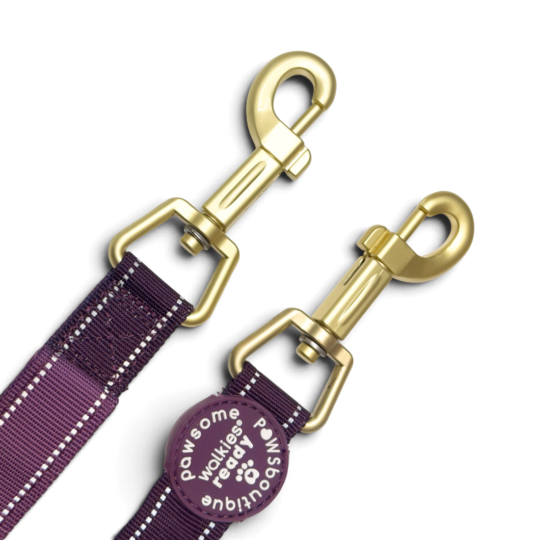 Handsfree Lead - Walkies Ready® Plum (New Clip)