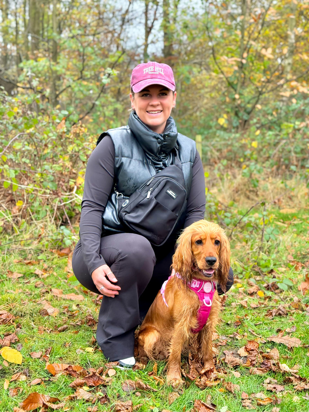 Sling Backpack - Walkies Ready® Black