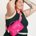 All In One Bumbag - Raspberry Pink