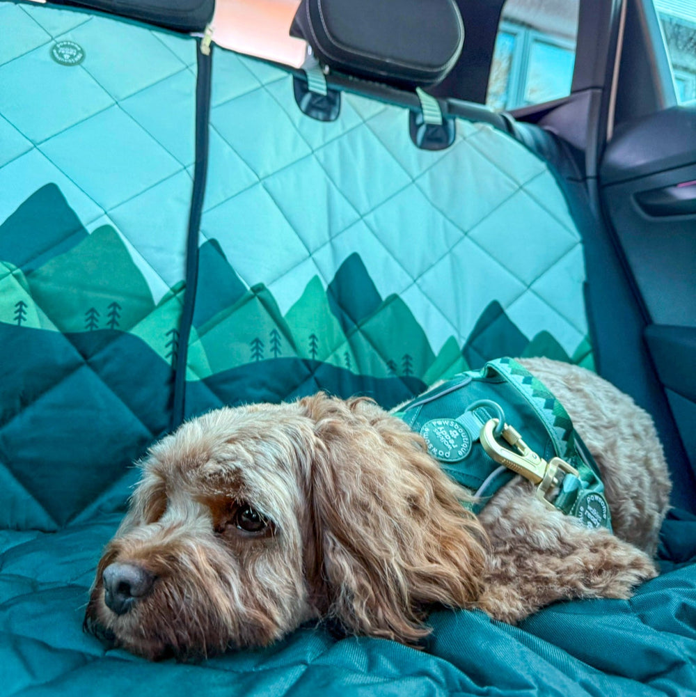 Car Seat Cover - Walkies Ready® Forest Green