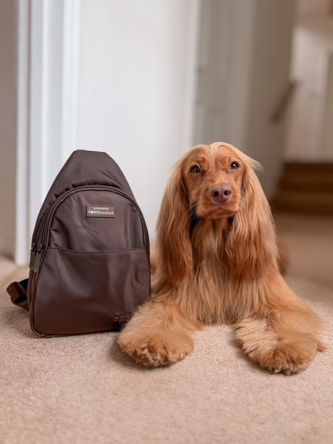 Sling Backpack - Walkies Ready® Brown