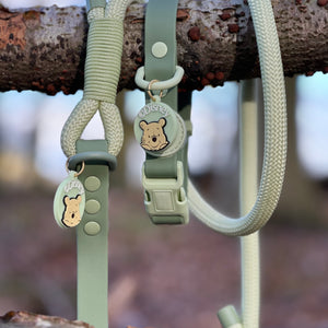 Disney© 4ft Rope Lead - 100 Aker Wood - Light and Dark Green