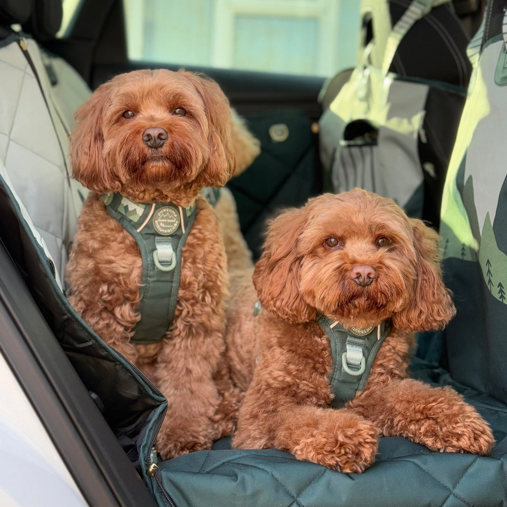 Car Seat Cover - Walkies Ready® Forest Green