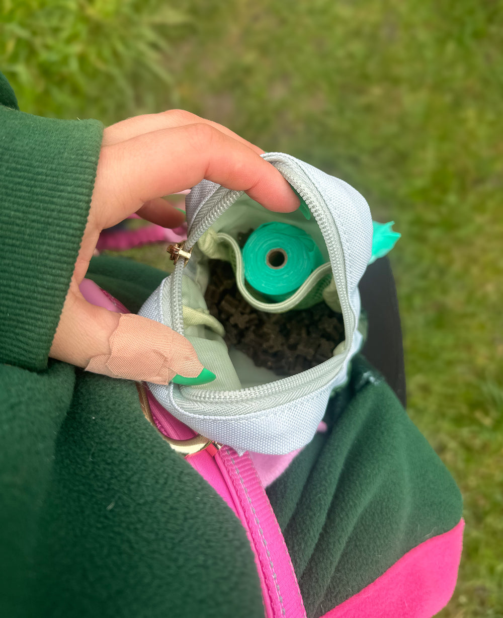 Treat + Go Bag - Walkies Ready® Forest Green