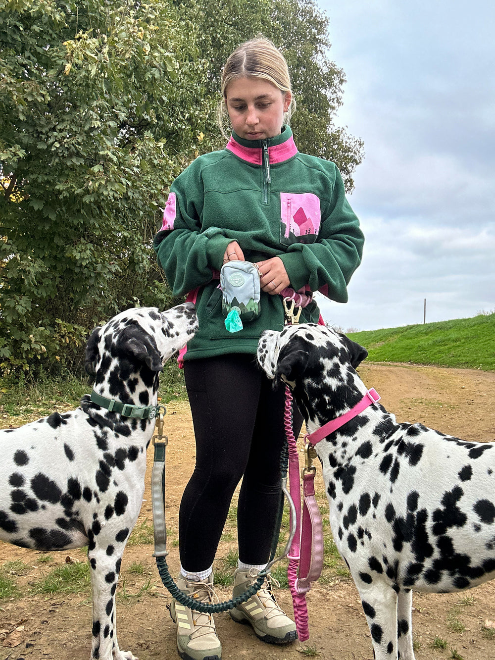 Treat + Go Bag - Walkies Ready® Forest Green