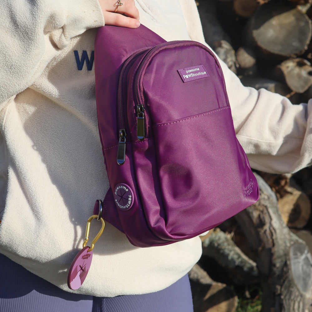 Pawsome Poop Pocket - Walkies Ready® - Plum