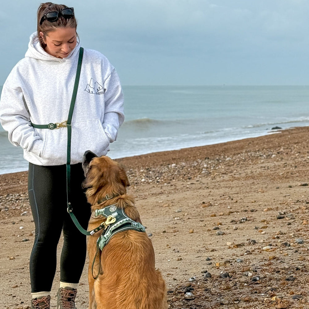 Double Ended Lead - Walkies Ready® Forest Green