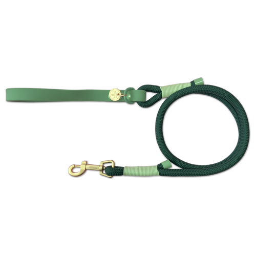 4ft Rope Lead - Walkies Ready® Forest Green (New Clip)