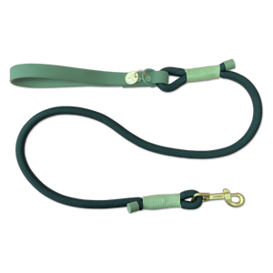 4ft Rope Lead - Walkies Ready® Forest Green (New Clip)