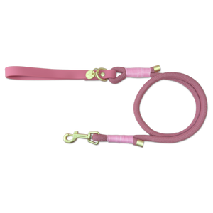 4ft Rope Lead - Pretty Pink (New Clip)