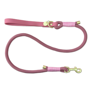 4ft Rope Lead - Pretty Pink (New Clip)