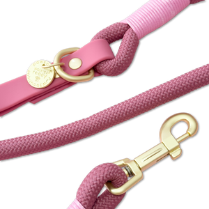 4ft Rope Lead - Pretty Pink (New Clip)